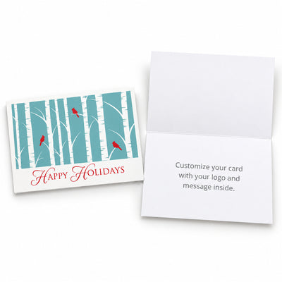 7 x 5 Foldover Card Set 80lb - Scarlet Beauty