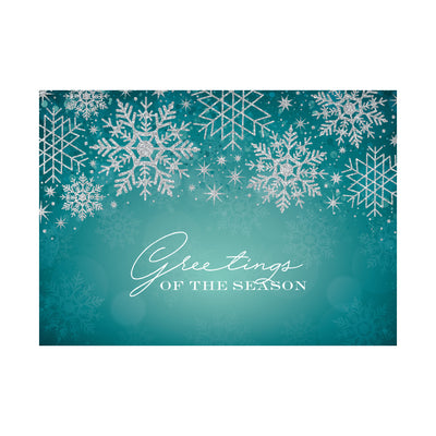 7 x 5 Foldover Card Set 80lb - Season's Shimmer