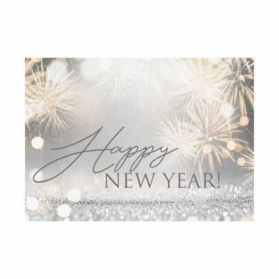 7 x 5 Foldover Card Set 80lb - New Year Sparkle
