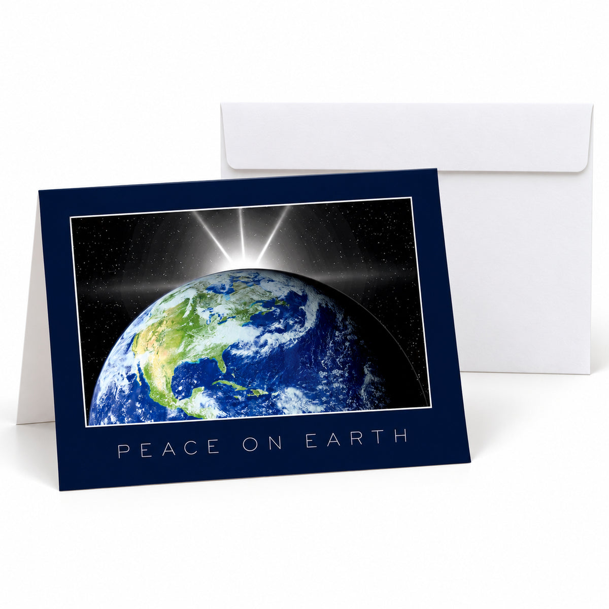 7 x 5 Foldover Card Set 80lb - Midnight Peace
