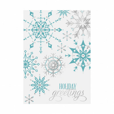 5 x 7 Foldover Card Set 80lb - Soft Snowfall