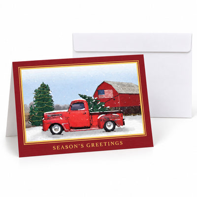 7 x 5 Foldover Card Set 80lb - National Pride