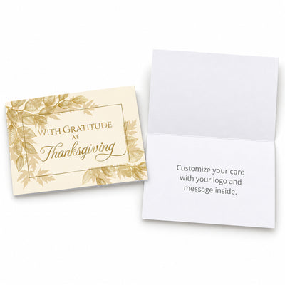7 x 5 Foldover Card Set 80lb - Autumn Gratitude