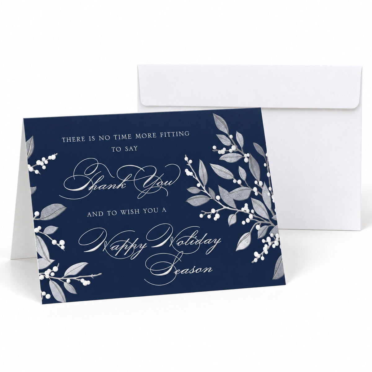 7 x 5 Foldover Card Set 80lb - Sterling Appreciation