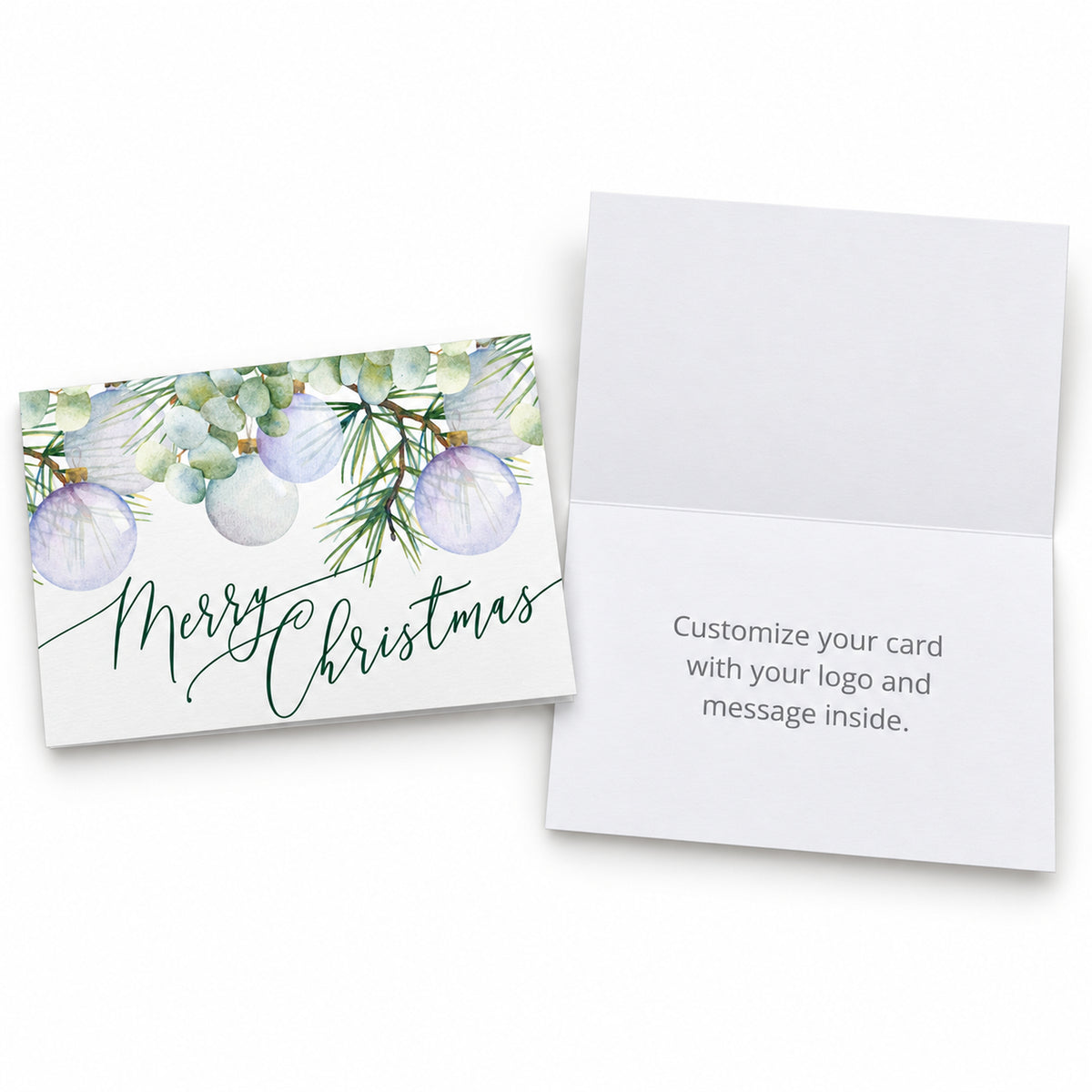 7 x 5 Foldover Card Set 80lb - Hunter Watercolor