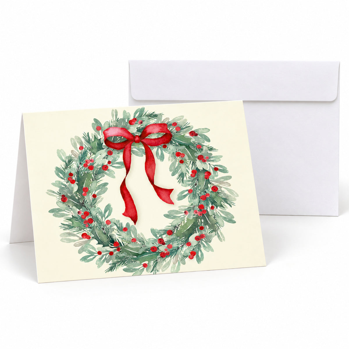 7 x 5 Foldover Card Set 80lb - Holiday Simplicity