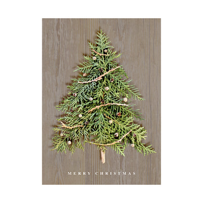 5 x 7 Foldover Card Set 80lb - Nature Tree