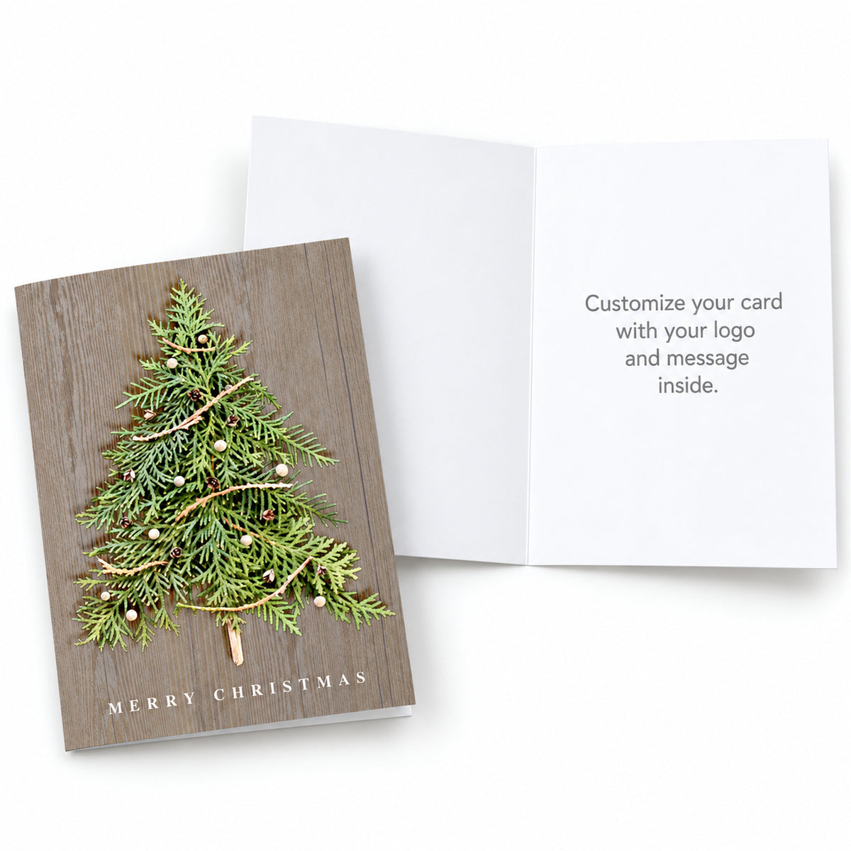 5 x 7 Foldover Card Set 80lb - Nature Tree