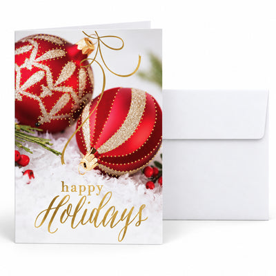 5 x 7 Foldover Card Set 80lb - Golden Adornments