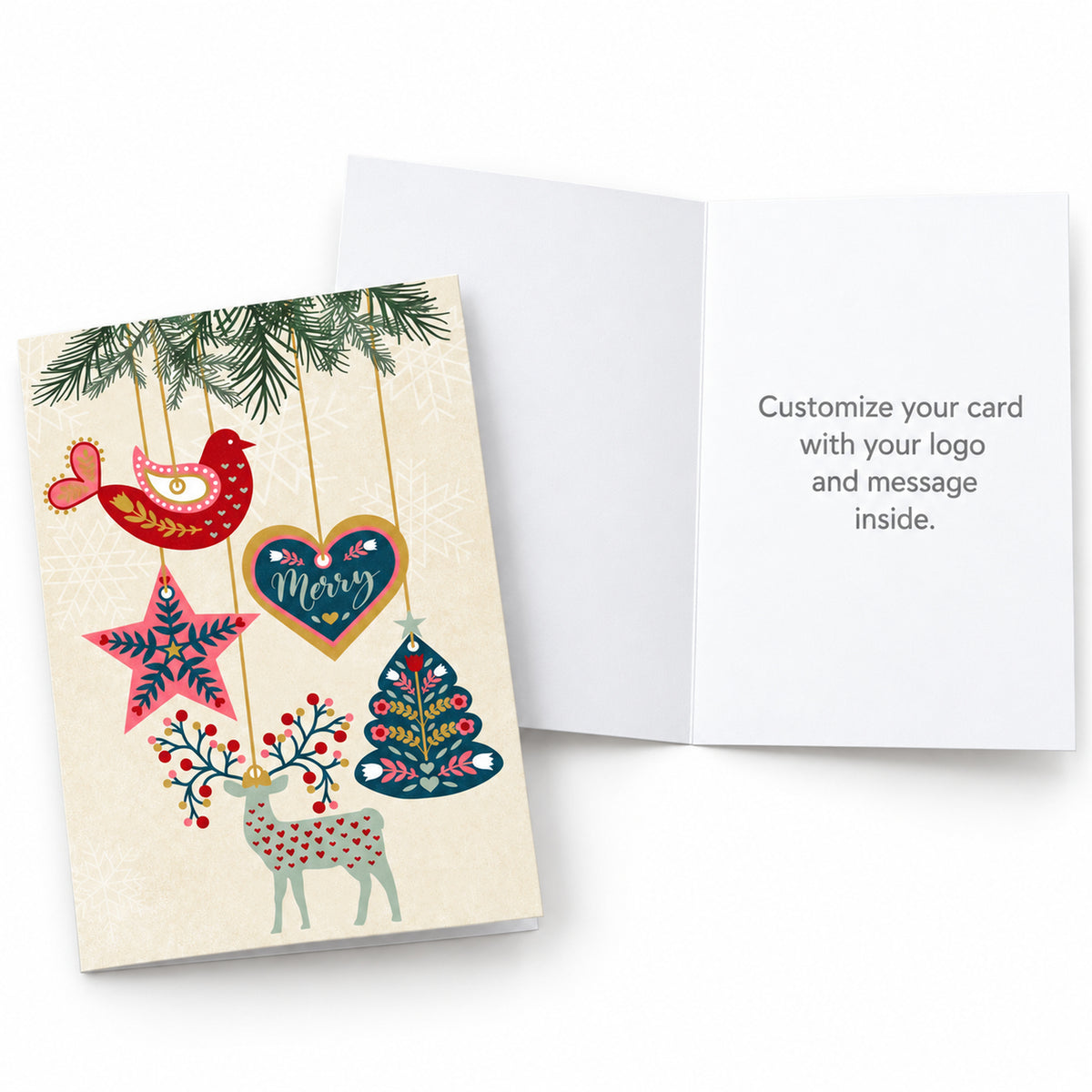 5 x 7 Foldover Card Set 80lb - Scandinavian Vibes