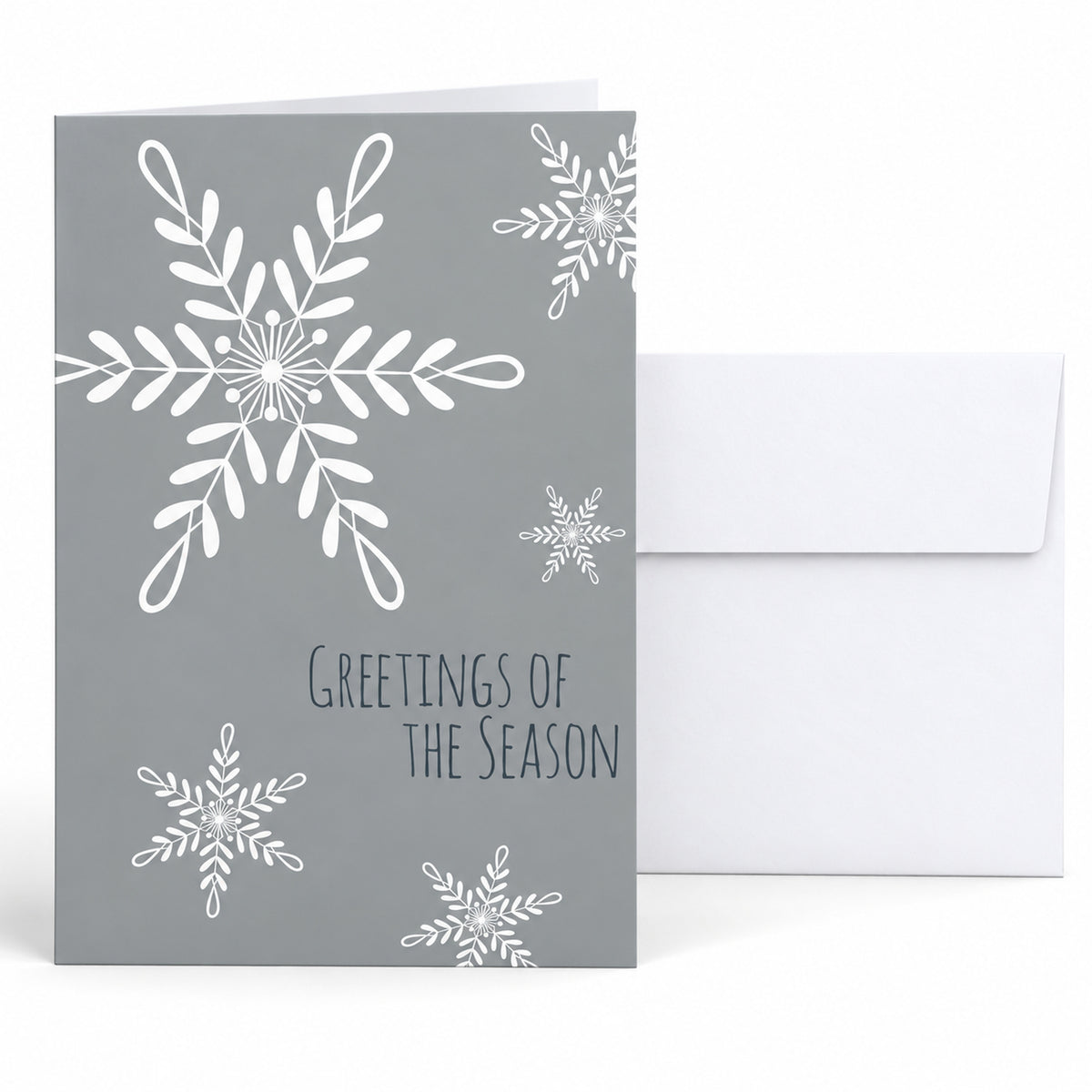 5 x 7 Foldover Card Set 80lb - Pewter Greetings