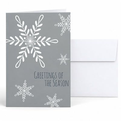 5 x 7 Foldover Card Set 80lb - Pewter Greetings