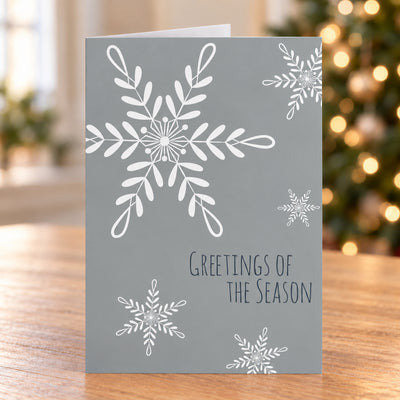 5 x 7 Foldover Card Set 80lb - Pewter Greetings