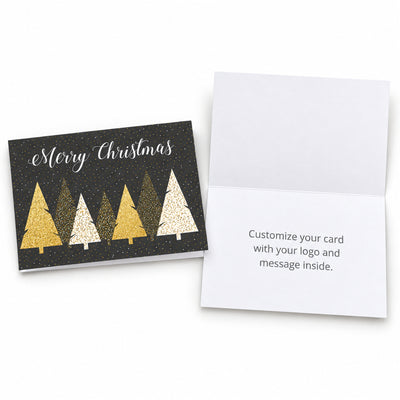 7 x 5 Foldover Card Set 80lb - Merry Christmas Simplicity