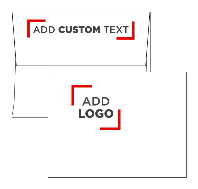 White 24lb A2 Machine Insertable Envelopes (4 3/8 x 5 3/4)