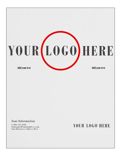 Bright White 100lb 8 1/2 x 11 Cardstock