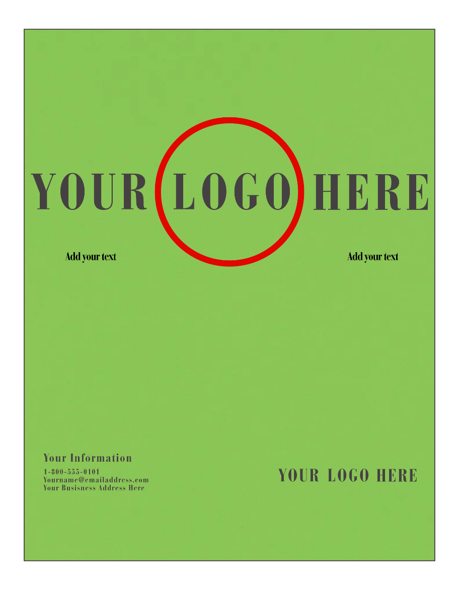 Limelight Green 100lb 8 1/2 x 11 Cardstock
