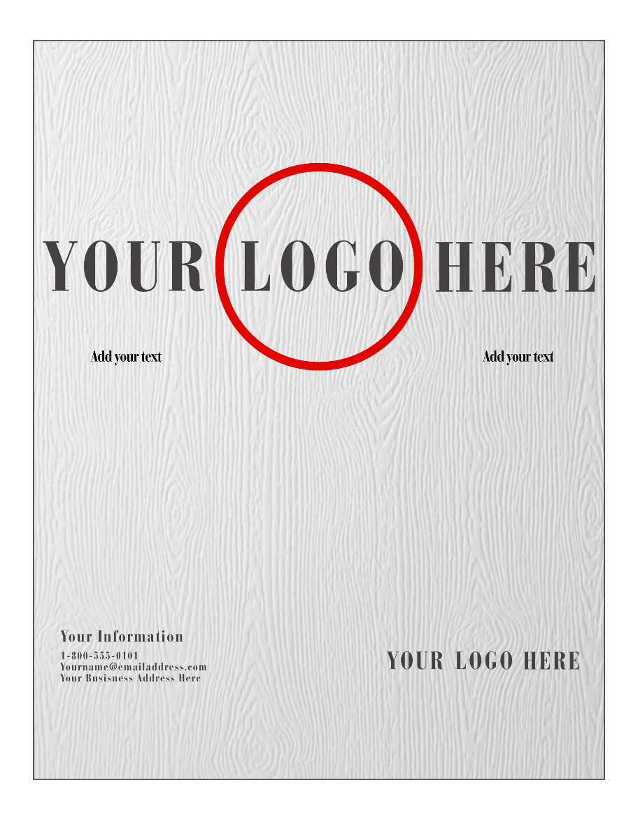 White Recycled 80lb 8 1/2 x 11 Cardstock
