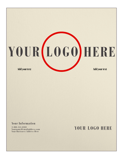 Natural White Recycled 80lb 8 1/2 x 11 Cardstock
