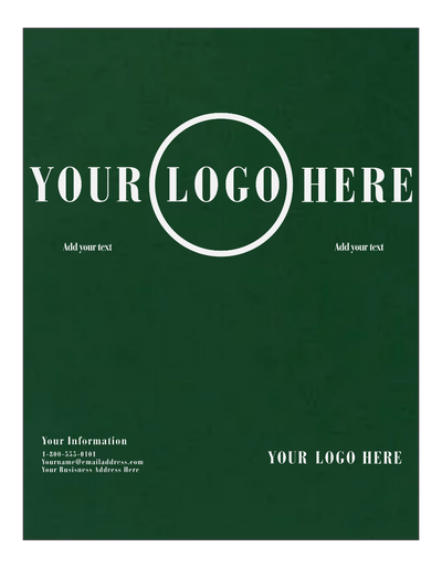 Dark Green Linen 100lb 8 1/2 x 11 Cardstock