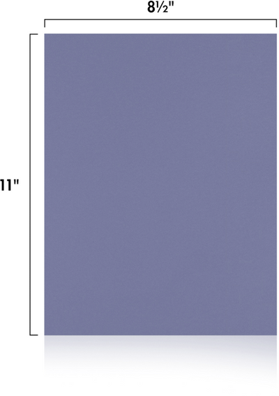 Wisteria Purple 100lb 8 1/2 x 11 Cardstock