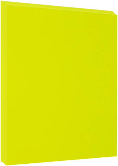 Wasabi Lime Green 100lb 8 1/2 x 11 Cardstock