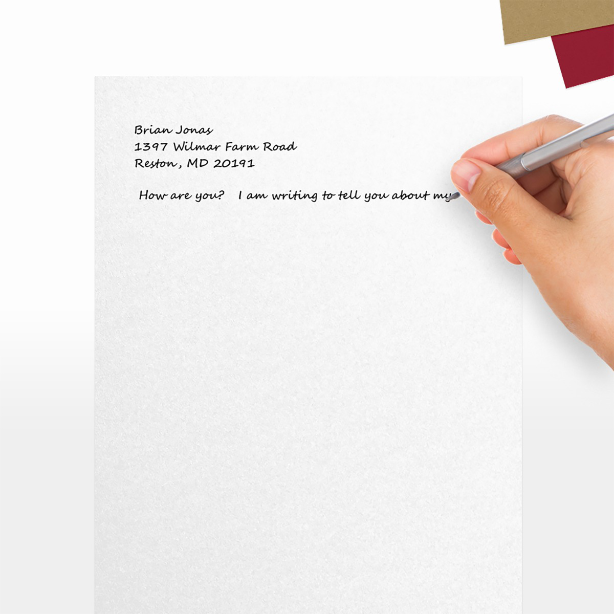 Crystal White Metallic 32lb 8 1/2 x 11 Paper