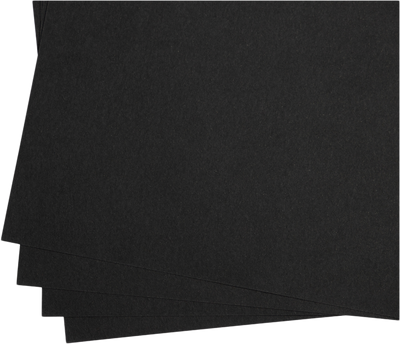 Smooth Midnight Black 28lb 8 1/2 x 11 Paper