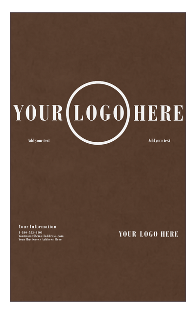 Chocolate Brown 100lb 8 1/2 x 14 Cardstock