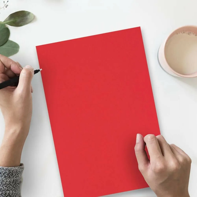 Ruby Red 100lb 8 1/2 x 14 Cardstock