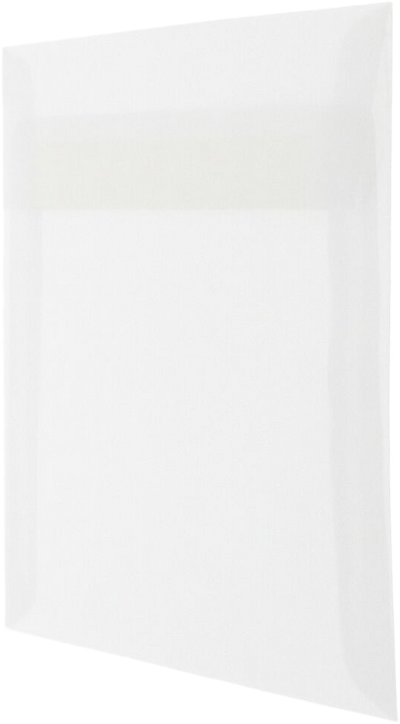 Clear Translucent 30lb 7 1/2 x 7 1/2 Square Envelopes