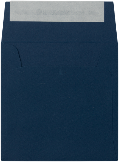 Navy Blue 32lb 3 1/4 x 3 1/4 Square Envelopes with Peel & Seal