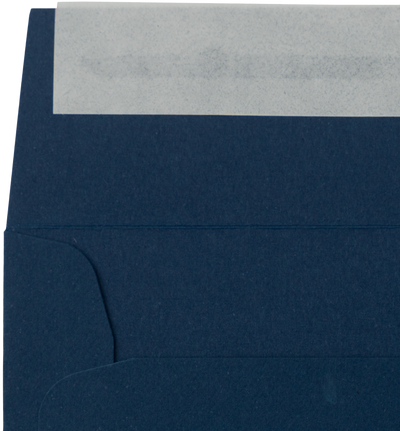 Navy Blue 32lb 3 1/4 x 3 1/4 Square Envelopes with Peel & Seal