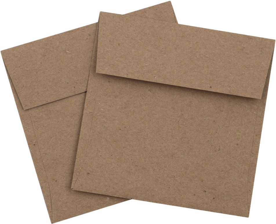 Grocery Bag 28lb 3 1/4 x 3 1/4 Square Envelopes with Peel & Seal
