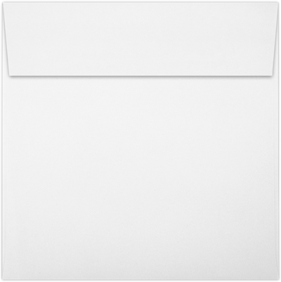 Premium White 32lb 5 x 5 Square Envelopes with Peel & Seal