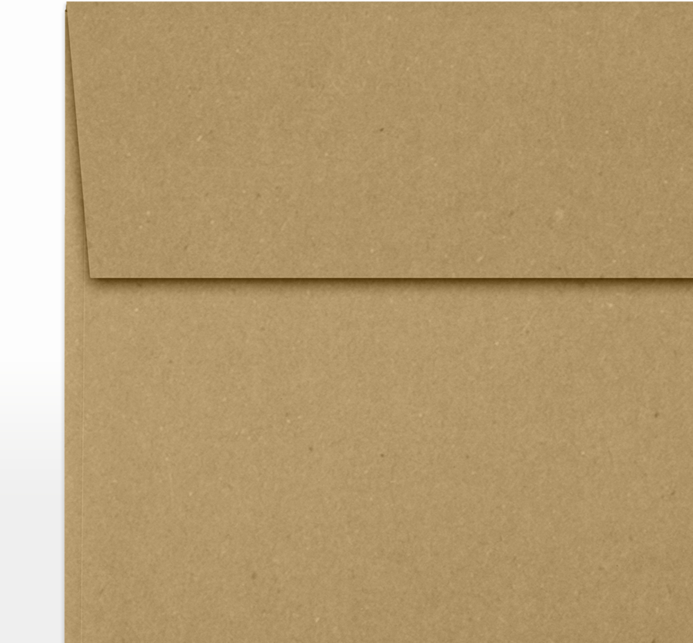 Grocery Bag 28lb 5 x 5 Square Envelopes with Peel & Seal