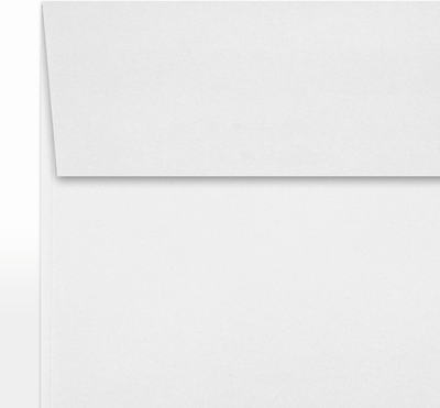 White 28lb 5 1/4 x 5 1/4 Square Envelopes with Peel & Seal