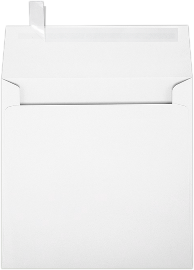 Premium White 32lb 5 1/2 x 5 1/2 Square Envelopes