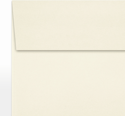Natural 28lb Cougar 5 3/4 x 5 3/4 Square Premium Envelopes with Peel & Seal