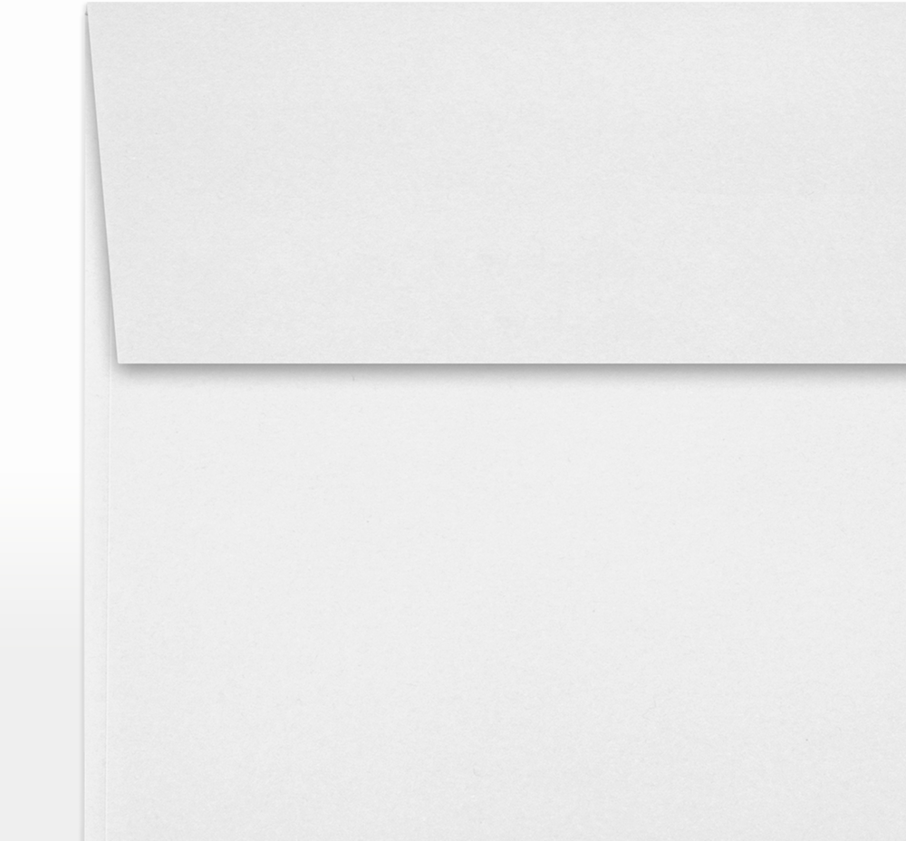 White 28lb 5 3/4 x 5 3/4 Square Envelopes with Peel & Seal