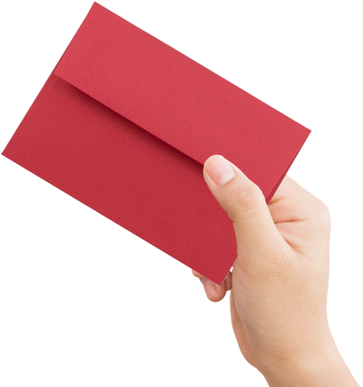 Red 24lb A1 Invitation Envelopes (3 5/8 x 5 1/8)