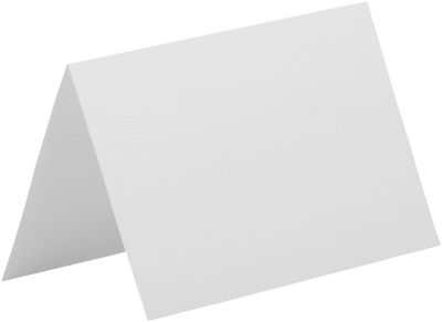 White 65lb A7 Foldover Cards (5 x 6 5/8)