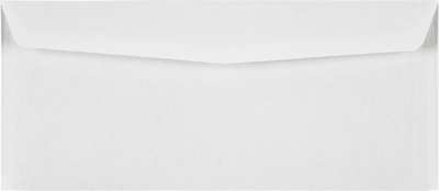 White with Security Tint 24lb #10 Window Laser Safe Envelopes (4 1/8 x 9 1/2)