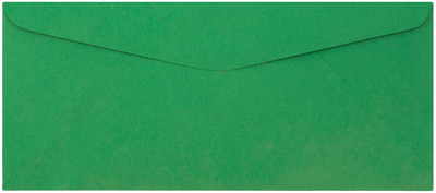 Holiday Green 32lb #9 Regular Envelopes (3 7/8 x 8 7/8)