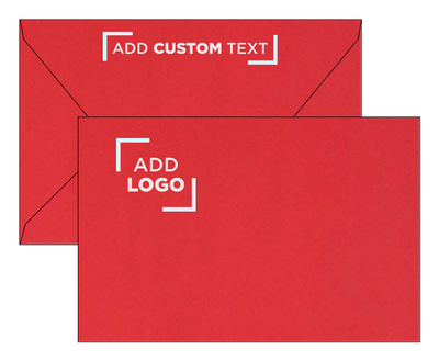 Red 32lb A9 Contour Flap Envelopes (5 3/4 x 8 3/4)