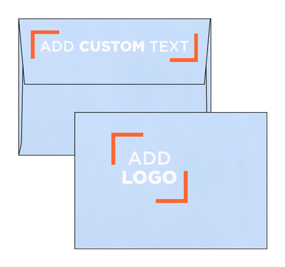 Baby Blue 32lb A1 Invitation Envelopes (3 5/8 x 5 1/8) with Peel & Seal