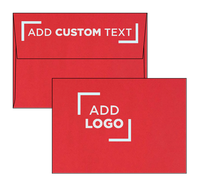Red 32lb A1 Invitation Envelopes (3 5/8 x 5 1/8) with Peel & Seal
