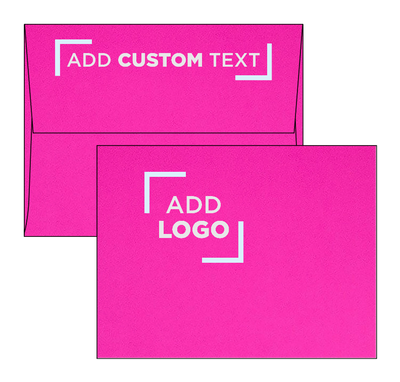 Fuchsia Pink Magenta 32lb A2 Invitation Envelopes (4 3/8 x 5 3/4) with Peel & Seal