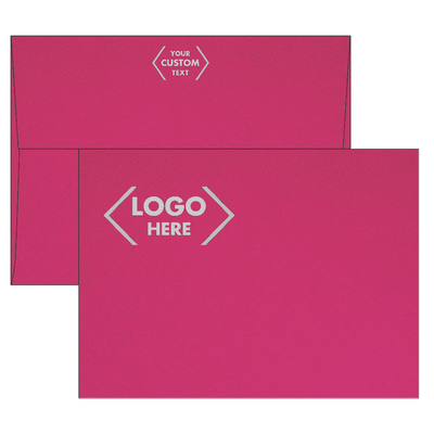Fuchsia Pink Magenta 32lb A7 Invitation Envelopes (5 1/4 x 7 1/4) with Peel & Seal
