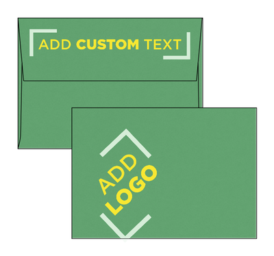 Holiday Green 32lb A1 Invitation Envelopes (3 5/8 x 5 1/8) with Peel & Seal